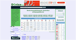 Desktop Screenshot of deviza.hu